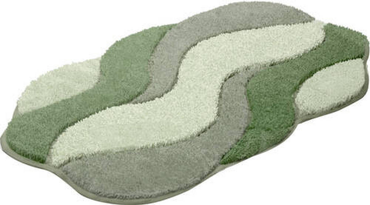 KOBEREC DO KOUPELNY, 70/120 cm - zelená, Basics, textil/plast (70/120cm) - Grund