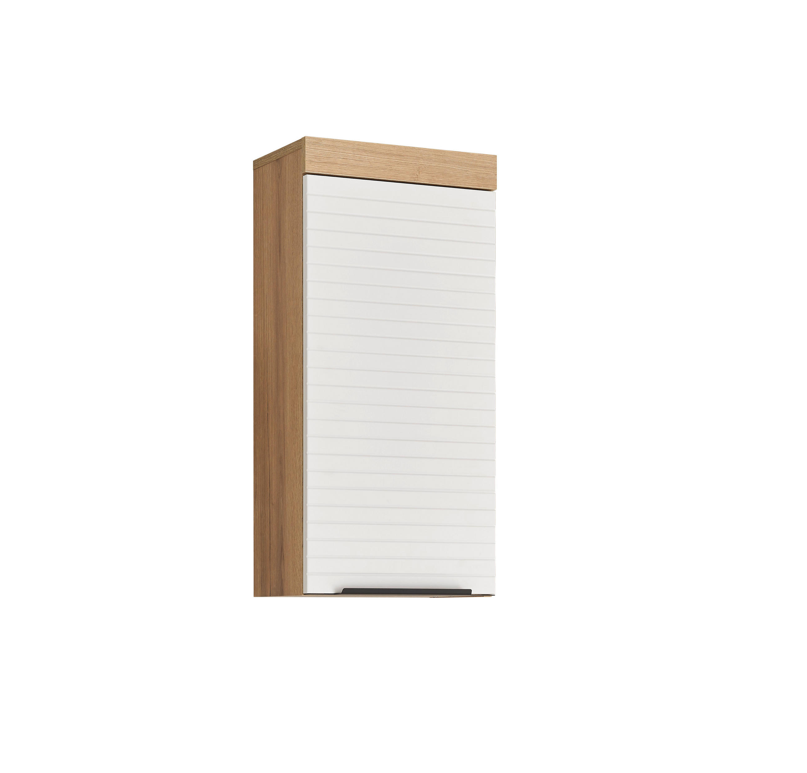 HÄNGESCHRANK 36/77/23 cm  - Weiss/Eichefarben, Basics, Holzwerkstoff/Kunststoff (36/77/23cm) - MID.YOU