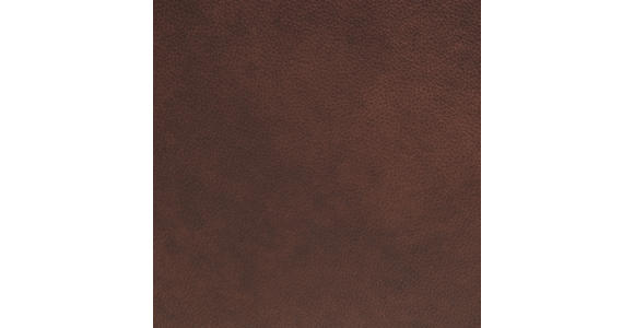 ECKSOFA in Echtleder Dunkelbraun 201/304 cm - Dunkelbraun/Schwarz, Design, Leder/Metall (201/304cm) - Emilio Belluti