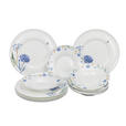 TAFELSERVICE Fiore 12-teilig  - Multicolor, Trend, Keramik - Novel