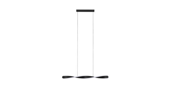 LED-HÄNGELEUCHTE 89/6/150 cm  - Schwarz, Design, Kunststoff/Metall (89/6/150cm) - Novel