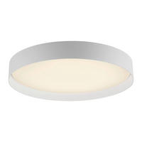 LED-DECKENLEUCHTE Tavoli 49/49/7.3 cm   - Weiß, KONVENTIONELL, Kunststoff/Metall (49/49/7.3cm) - Schöner Wohnen