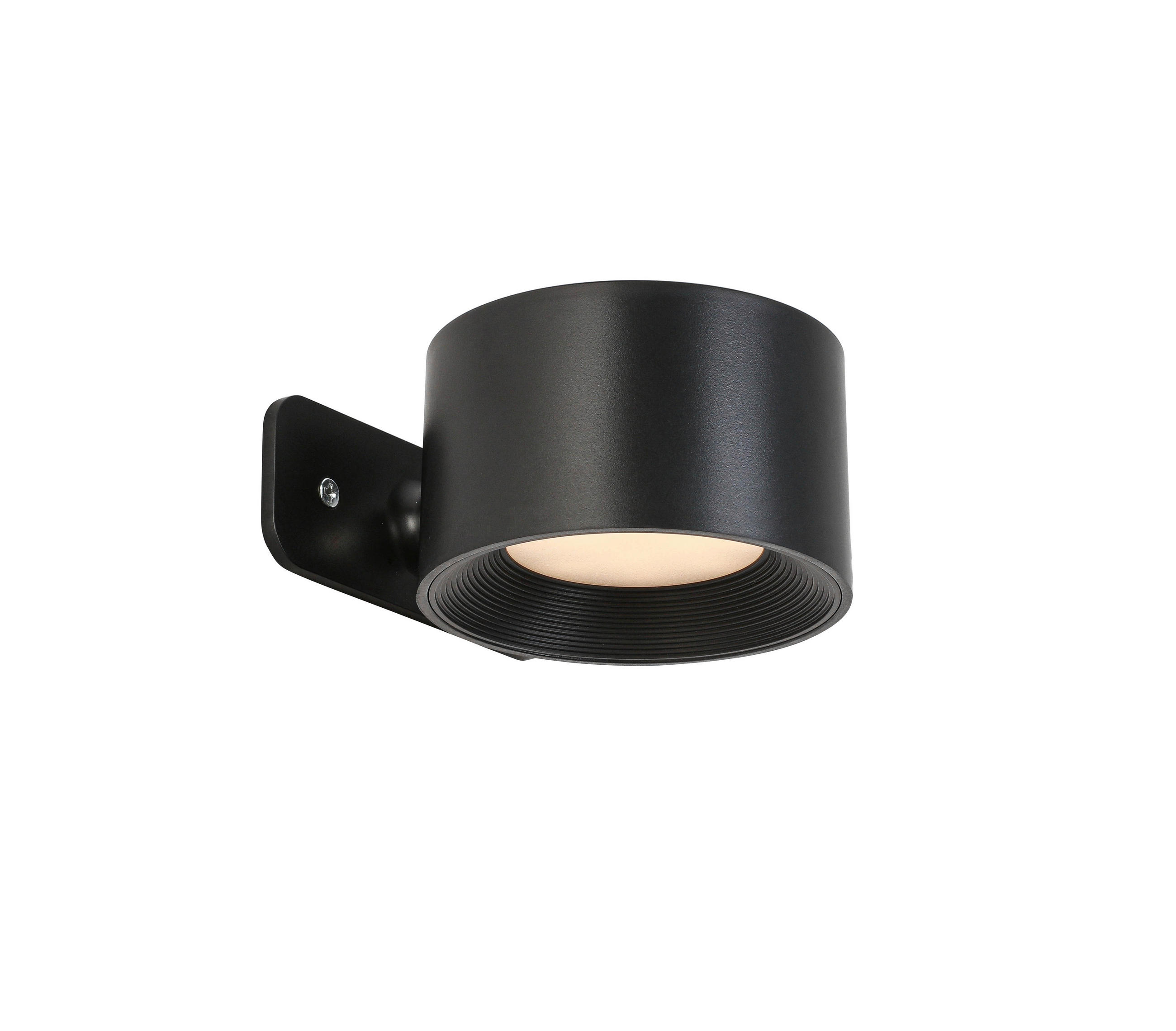 AKKU-WANDLEUCHTE Spot 9,2/8/4,5 cm   - Schwarz, Basics, Kunststoff/Metall (9,2/8/4,5cm) - Novel