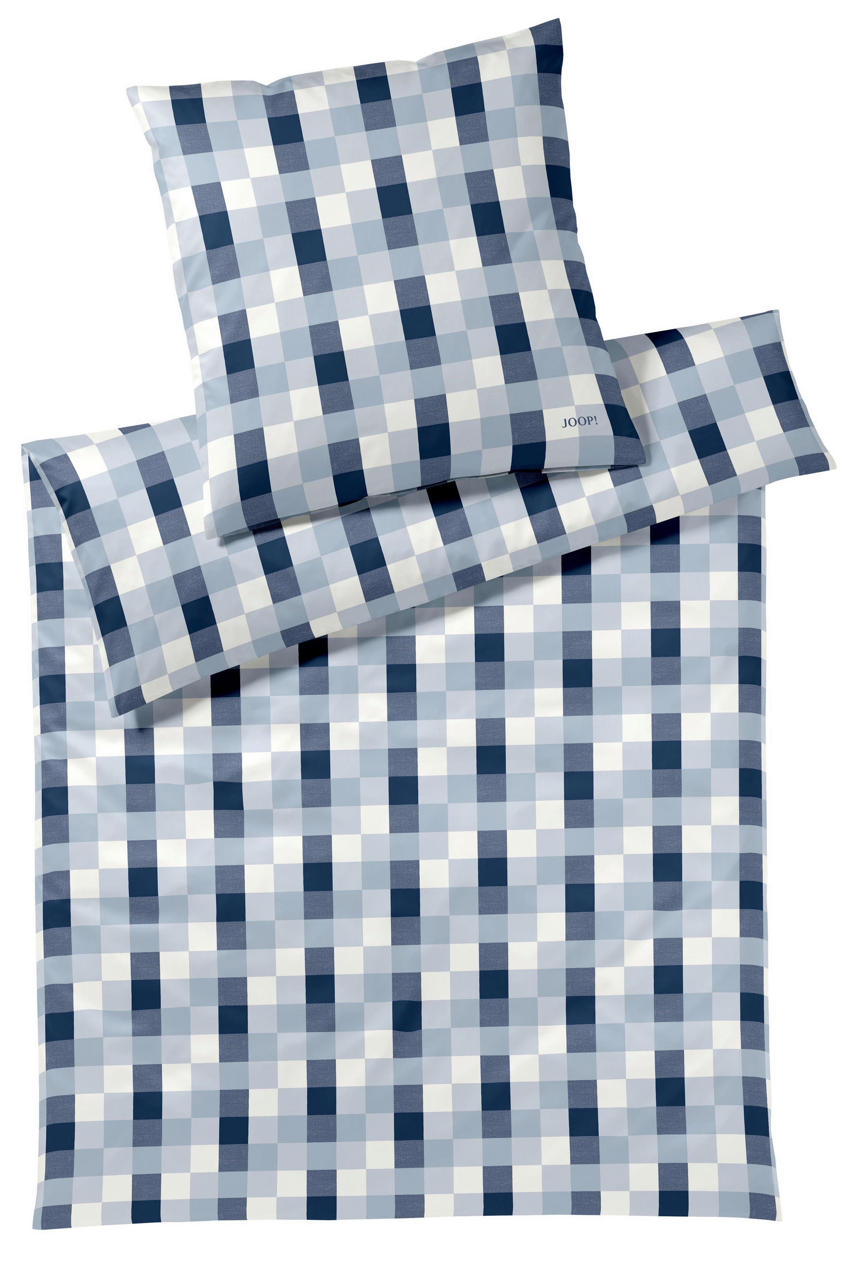 BETTWÄSCHE Makosatin 135/200 cm  - Blau, Design, Textil (135/200cm) - Joop!
