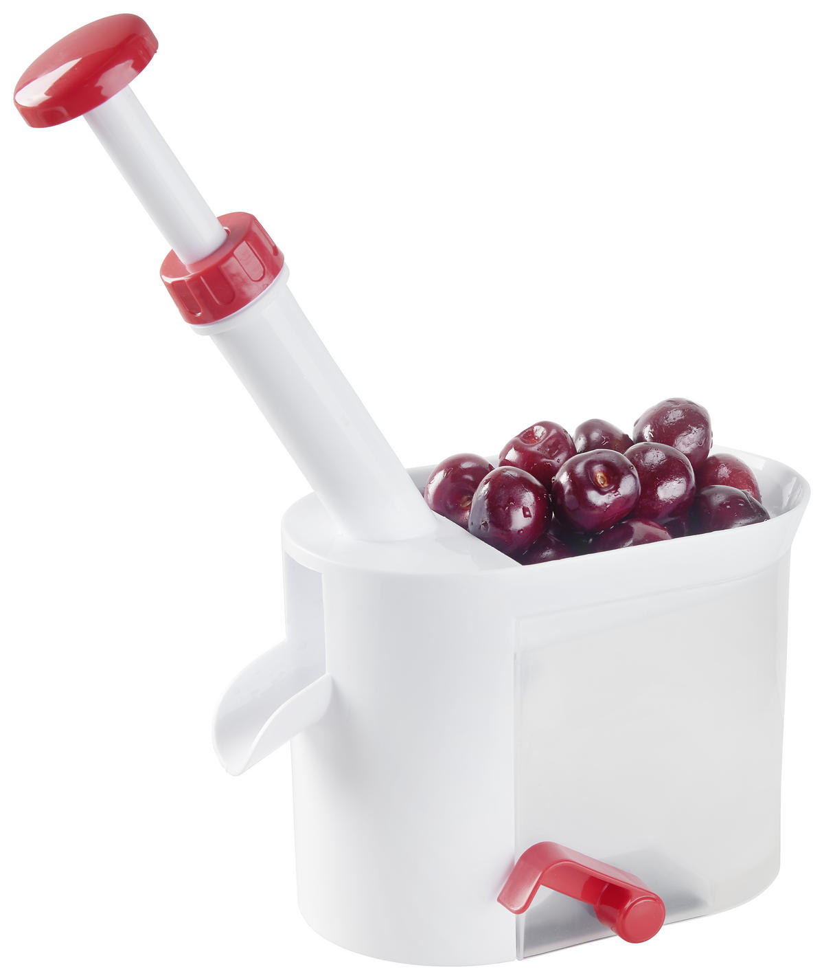 ODSTRANJIVAČ KOŠTICA VOĆA  - bijela/siva, Basics, metal/plastika (16/10/28cm) - Homeware Profession.