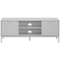 LOWBOARD  in 140/54/40 cm  - Kaschmir, Design, Holzwerkstoff/Metall (140/54/40cm) - MID.YOU