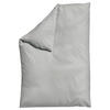 BETTDECKENBEZUG KNITTED JERSEY Jersey 135-140/200 cm  - Hellgrau, Basics, Textil (135-140/200cm) - Schlafgut