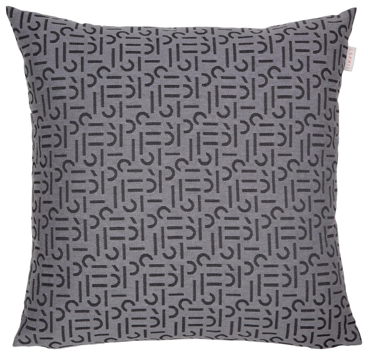KISSENHÜLLE E-SCATTER 45X45 E-Scatter 45/45 cm  - Anthrazit/Grau, Konventionell, Textil (45/45cm) - Esprit