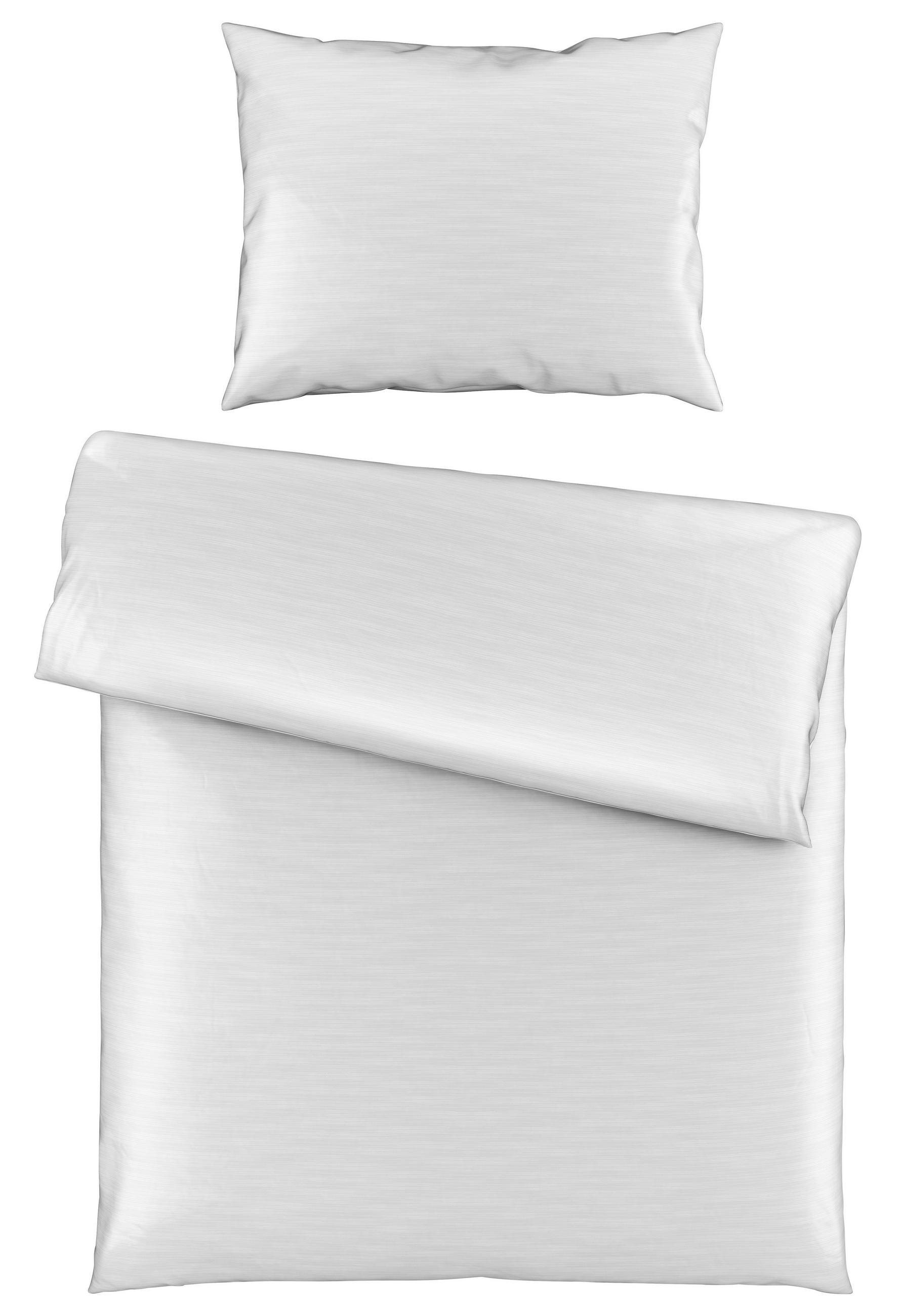 POSTELJNINA AUSTIN 140/200 cm saten krem barve  - krem barve, Basics, tekstil (140/200cm) - Bio:Vio