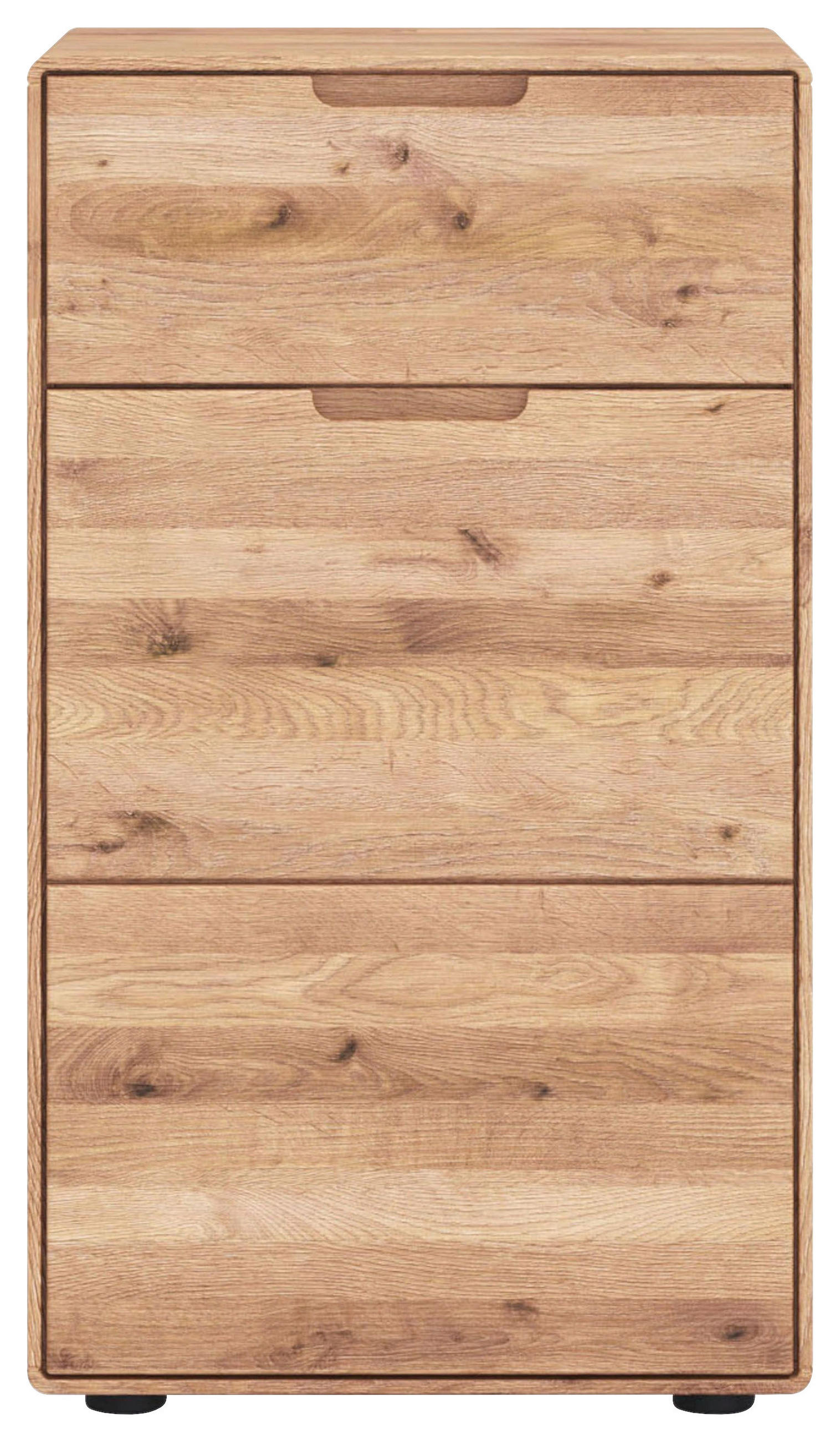 KOMMODE  in 51/91/40 cm  - Wildeiche, KONVENTIONELL, Holz (51/91/40cm) - Linea Natura