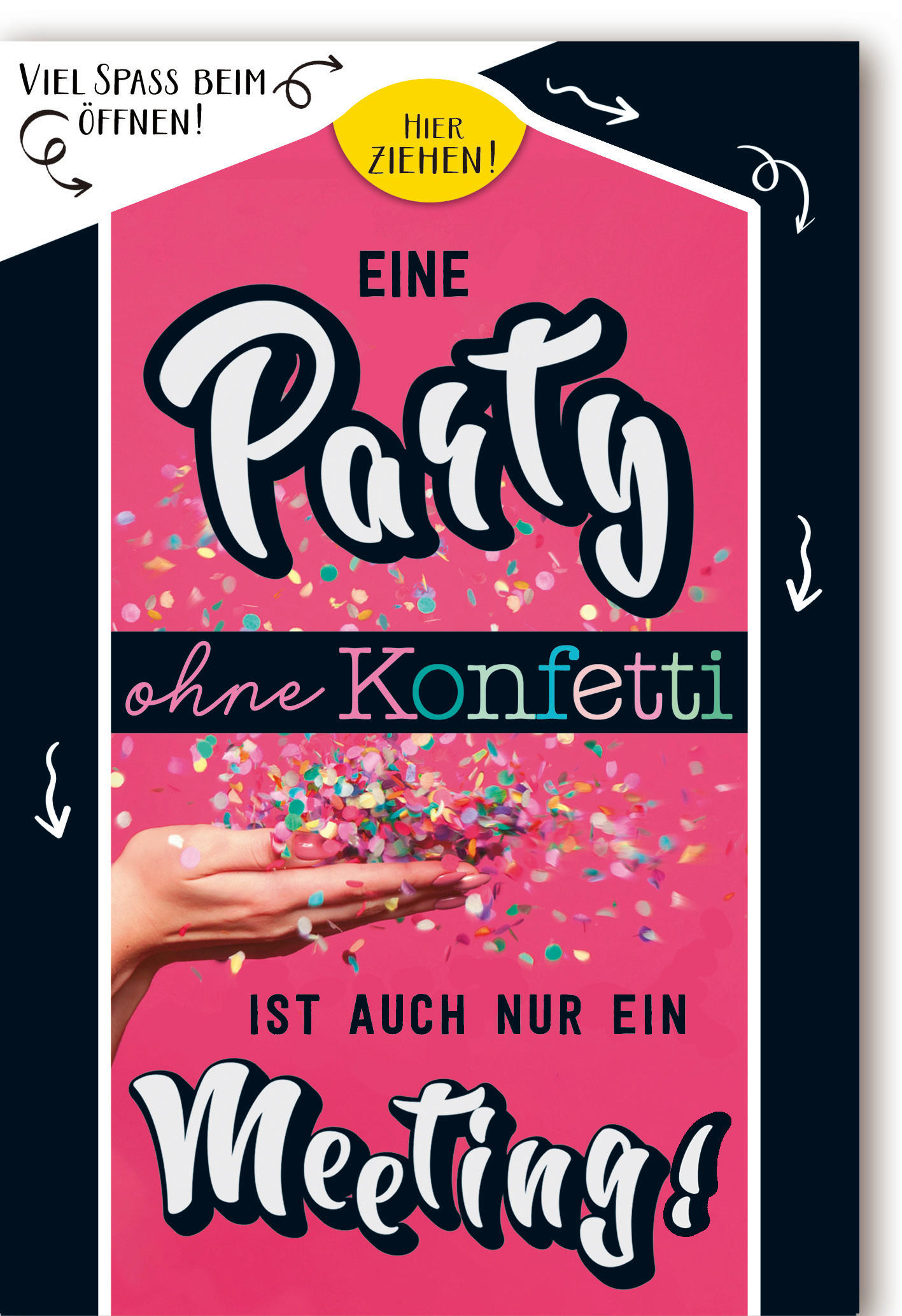 GLÜCKWUNSCHKARTE    - Basics, Karton (11,5/17/0,1cm)