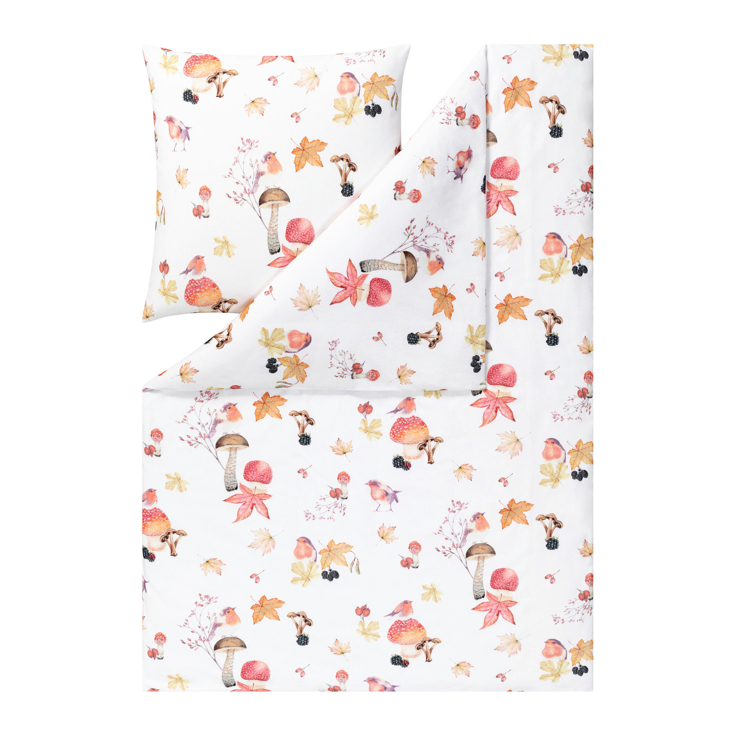 BETTWÄSCHE 2-teilig Impulse Flanell 155/220 cm  - Multicolor, Design, Textil (155/220cm) - Estella