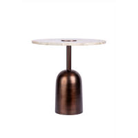 BEISTELLTISCH Braun, Grün  - Braun/Grün, Design, Stein/Metall (47/47/47cm) - Kayoom