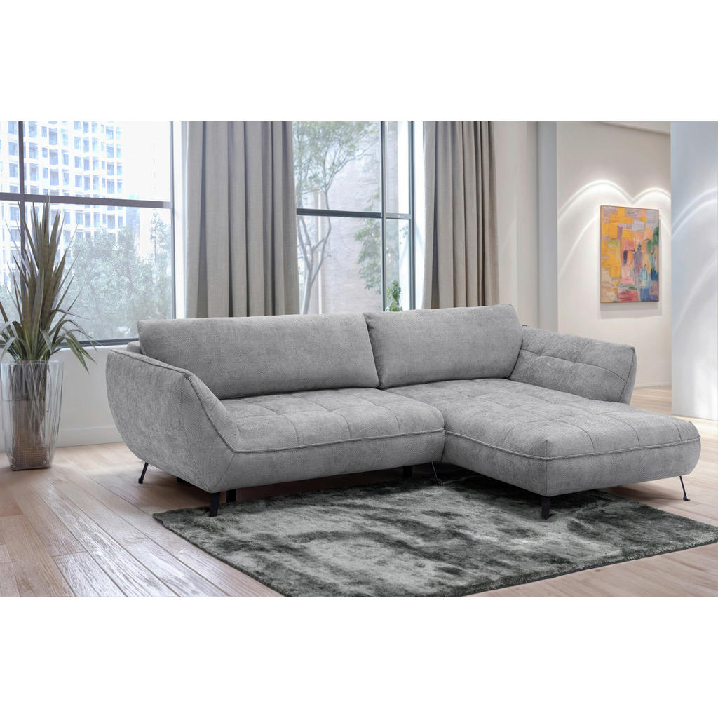 Livetastic ROHOVÁ SEDAČKA, textil, sivá