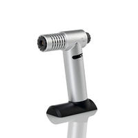 MINI-GASBRENNER   - Silberfarben, Basics, Kunststoff/Metall (10/4,3/14cm) - AdHoc