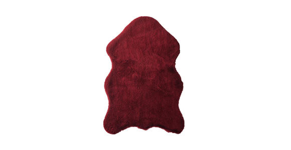 KUNSTFELL 60/90 cm  - Bordeaux, Basics, Fell/Textil (60/90cm) - Ambia Home