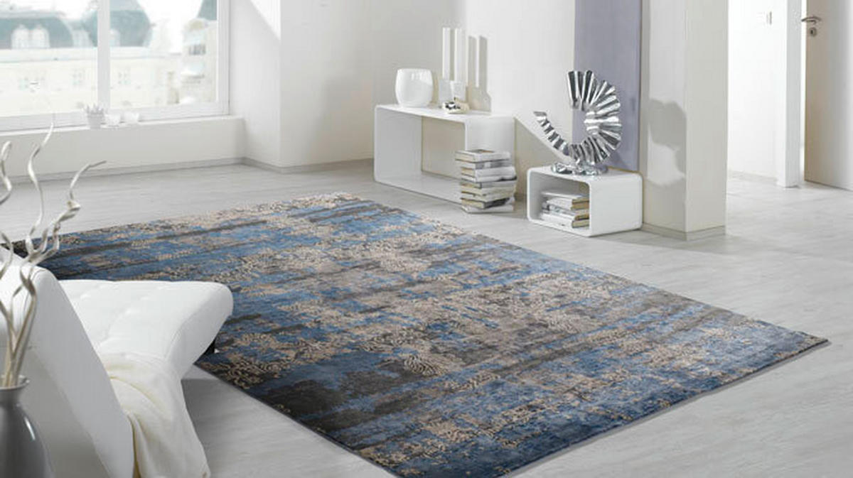 ORIENTTEPPICH 170/240 cm Signature Fusion Blau, Braun  - Blau/Braun, Basics, Textil (170/240cm) - Cazaris