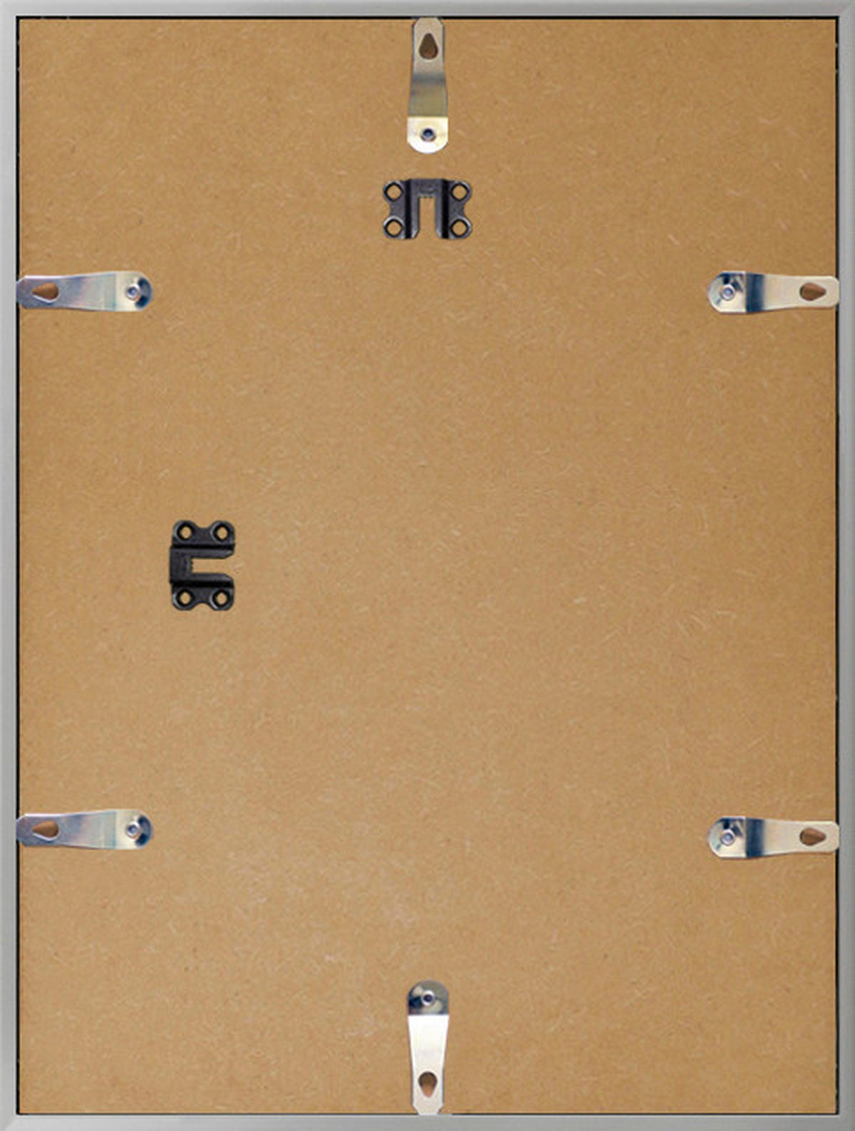 BILDERRAHMEN - Silberfarben, Basics, Papier/Holzwerkstoff (30/40/1,8cm)