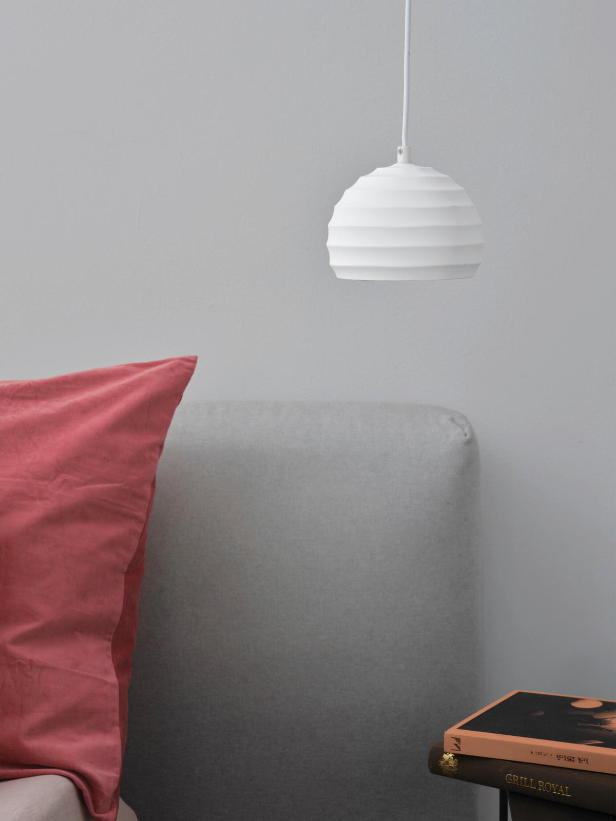 HÄNGELEUCHTE 16/118 cm  - Weiß, Basics, Stein/Metall (16/118cm) - Osram