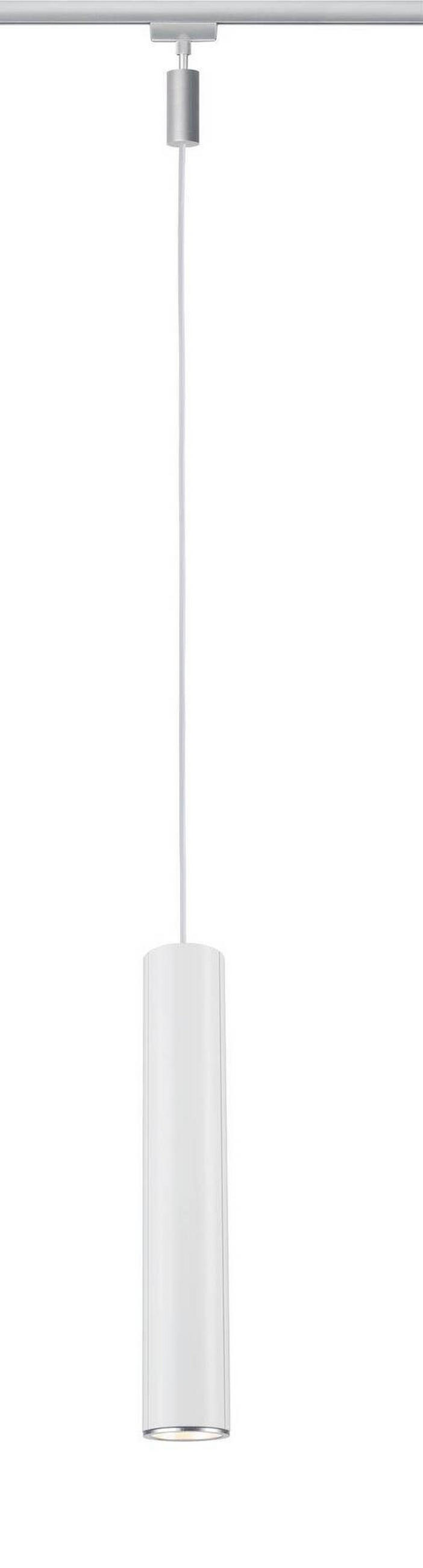 SCHIENENSYSTEM-HÄNGELEUCHTE URail 6,5/38,3 cm   - Chromfarben, Design, Metall (6,5/38,3cm) - Paulmann