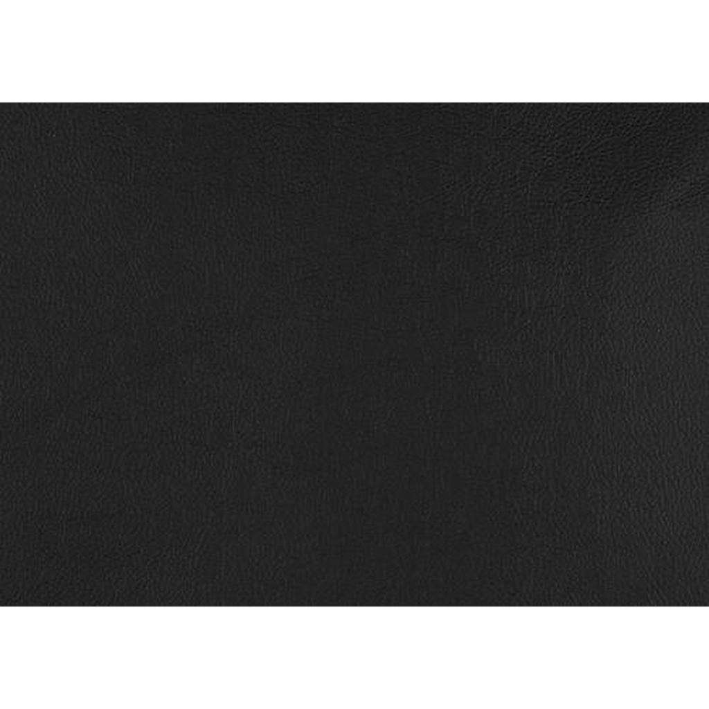 Thumbnail - Hukla Ecksofa, Schwarz, Leder, Echtleder, Longlife-Leder, Semi-Anilinleder, 4-Sitzer, Ottomane links, L-Form, 334x172 cm...