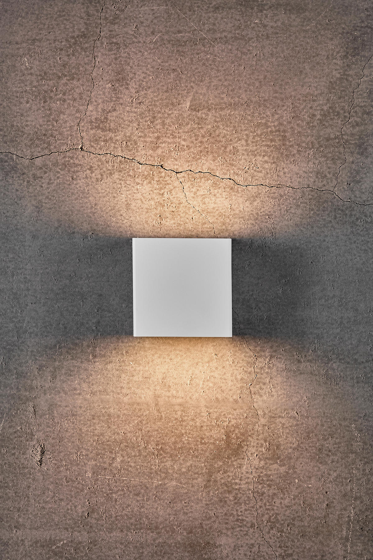AUßENWANDLEUCHTE 15/15/8,3 cm   - Weiß, Basics, Metall (15/15/8,3cm) - Nordlux