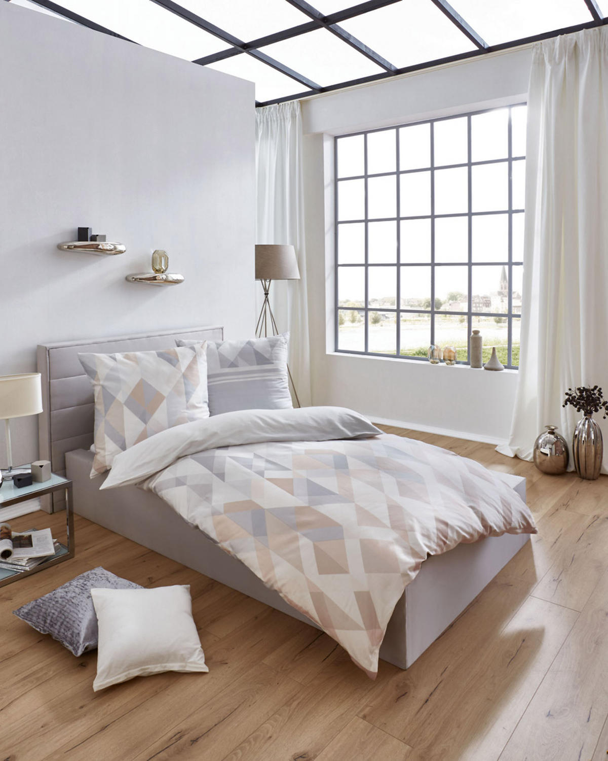 POSTELJNINA SATIN SORTIERT 140/200 cm  - Konvencionalno, tekstil (140/200cm) - Kaeppel