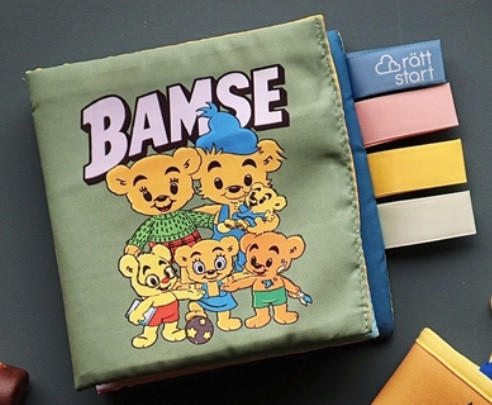 Prasselbok Bamse  - multicolor, Basics, textil (22/32cm)