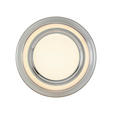 LED-DECKENLEUCHTE 35/6 cm   - Chromfarben/Transparent, Design, Kunststoff/Metall (35/6cm) - Novel