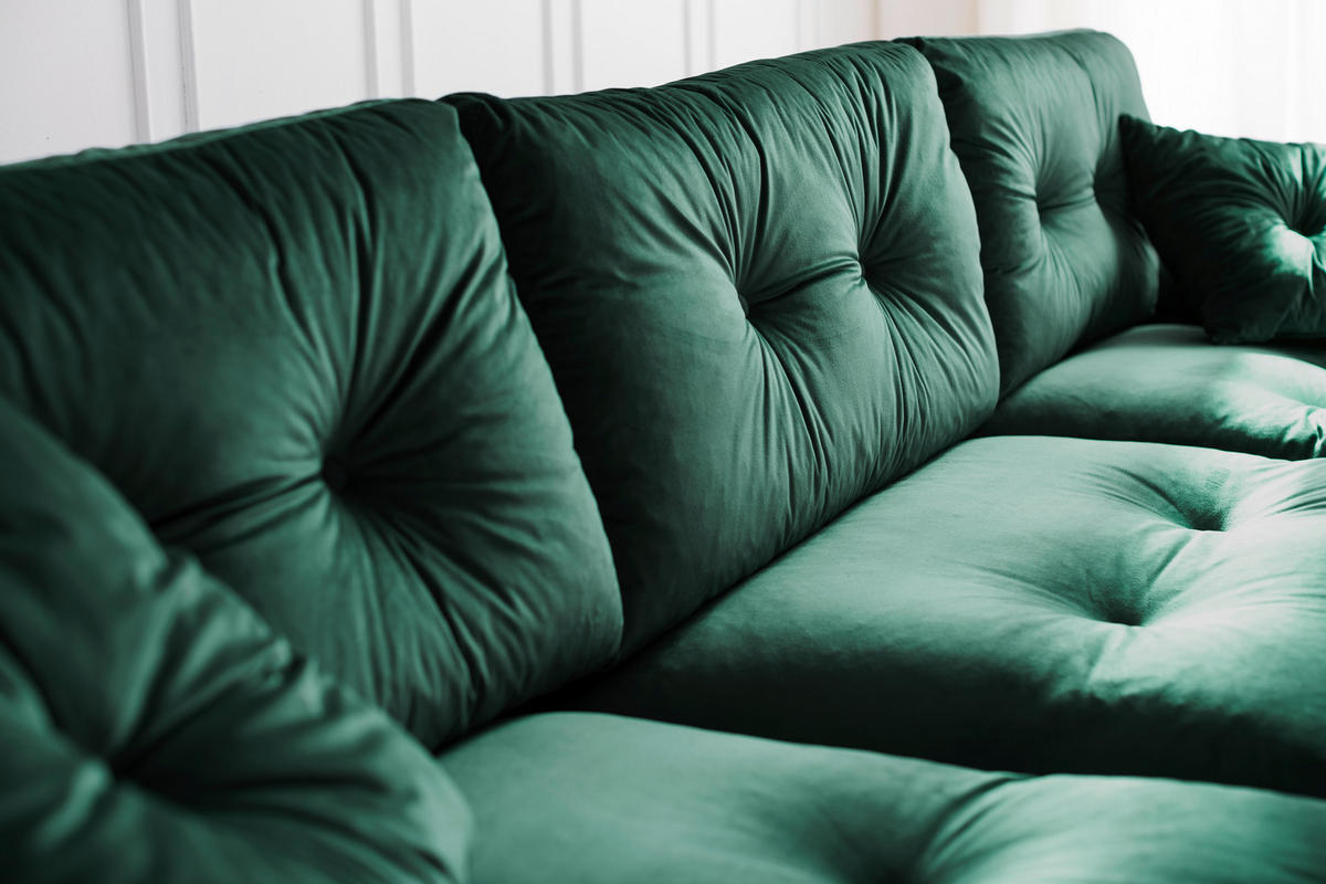 ECKSOFA Eckteil  TOKIO-2S.REC Grün  - Grün, MODERN, Holz/Textil (275/157cm) - MID.YOU