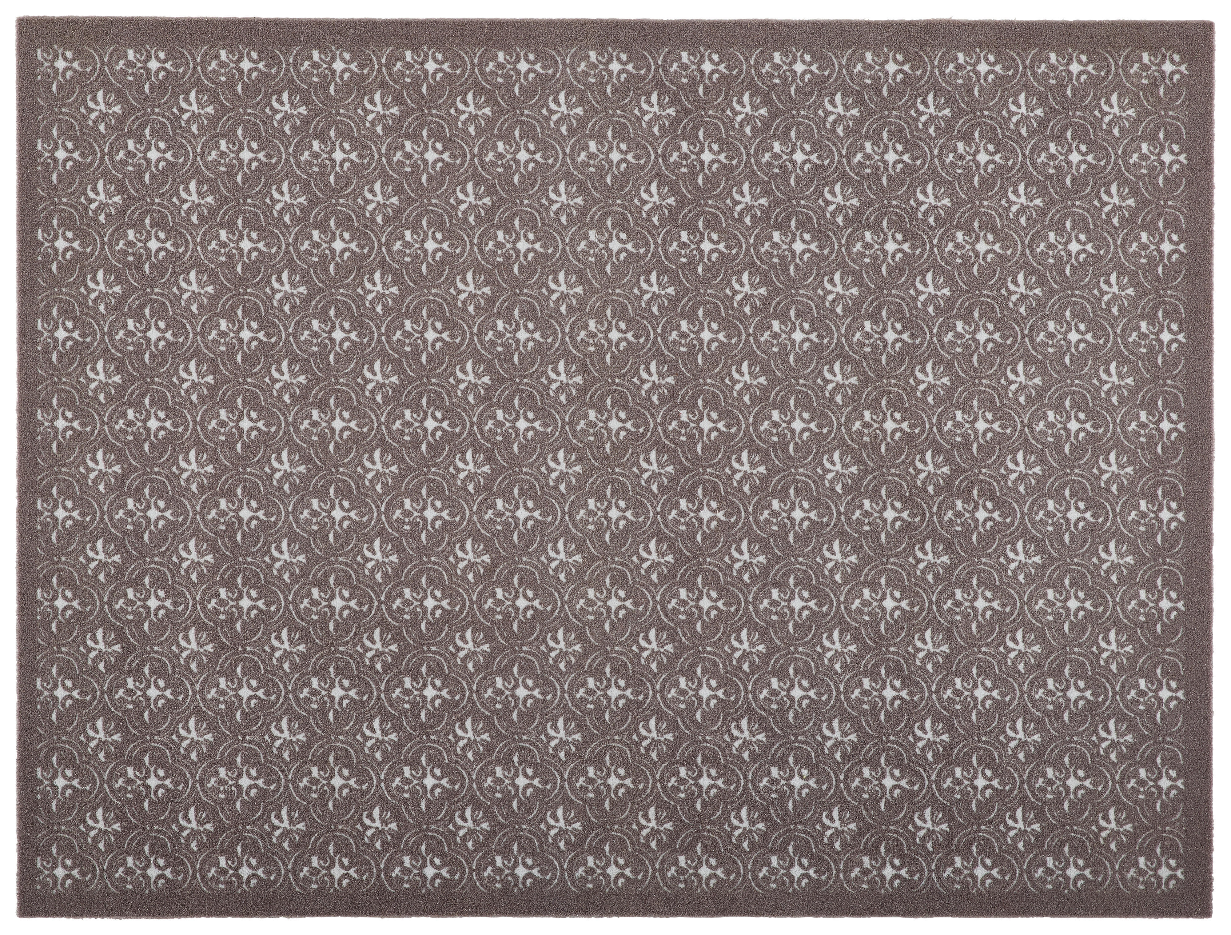 FUßMATTE  80/120 cm  Grau  - Grau, Basics, Kunststoff/Textil (80/120cm) - Esposa