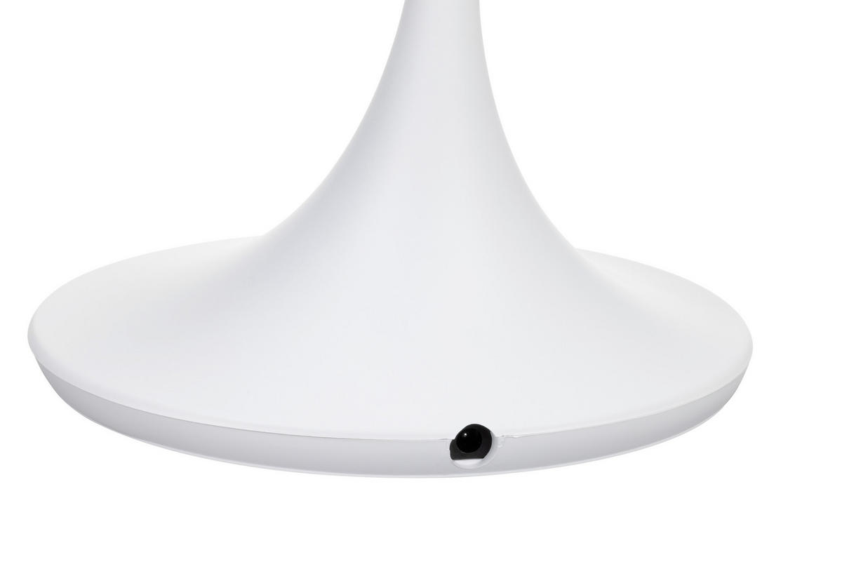 LAMPA NA PÍSACÍ STÔL, dotykový stmievač, 22/17/37,5 cm - biela, Basics, plast (22/17/37,5cm) - Novel