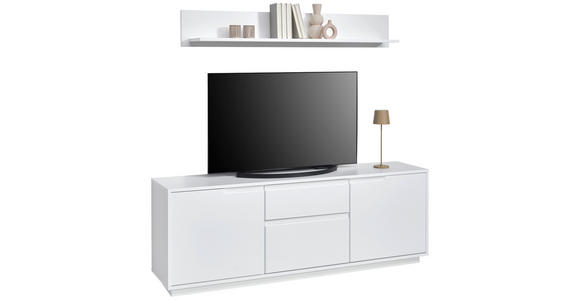 TV-ELEMENT Weiß 169/180/38 cm - Weiß, MODERN, Holzwerkstoff (169/180/38cm) - Carryhome