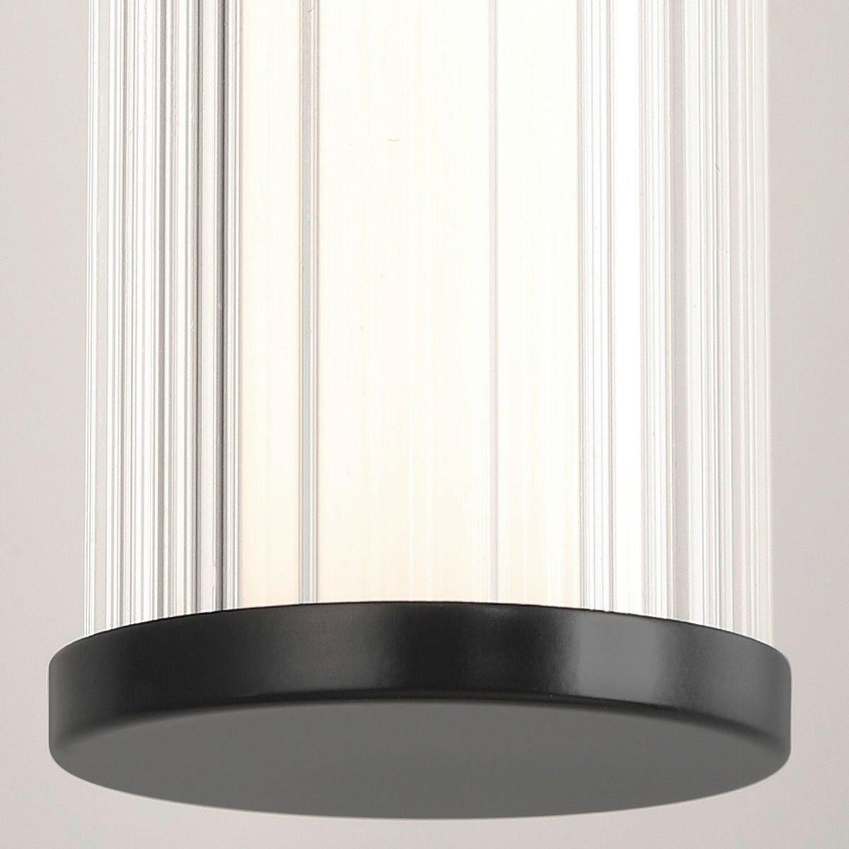LED-WANDLEUCHTE - Schwarz, Basics, Glas/Metall (9/54/10,1cm) - Elstead Lighting