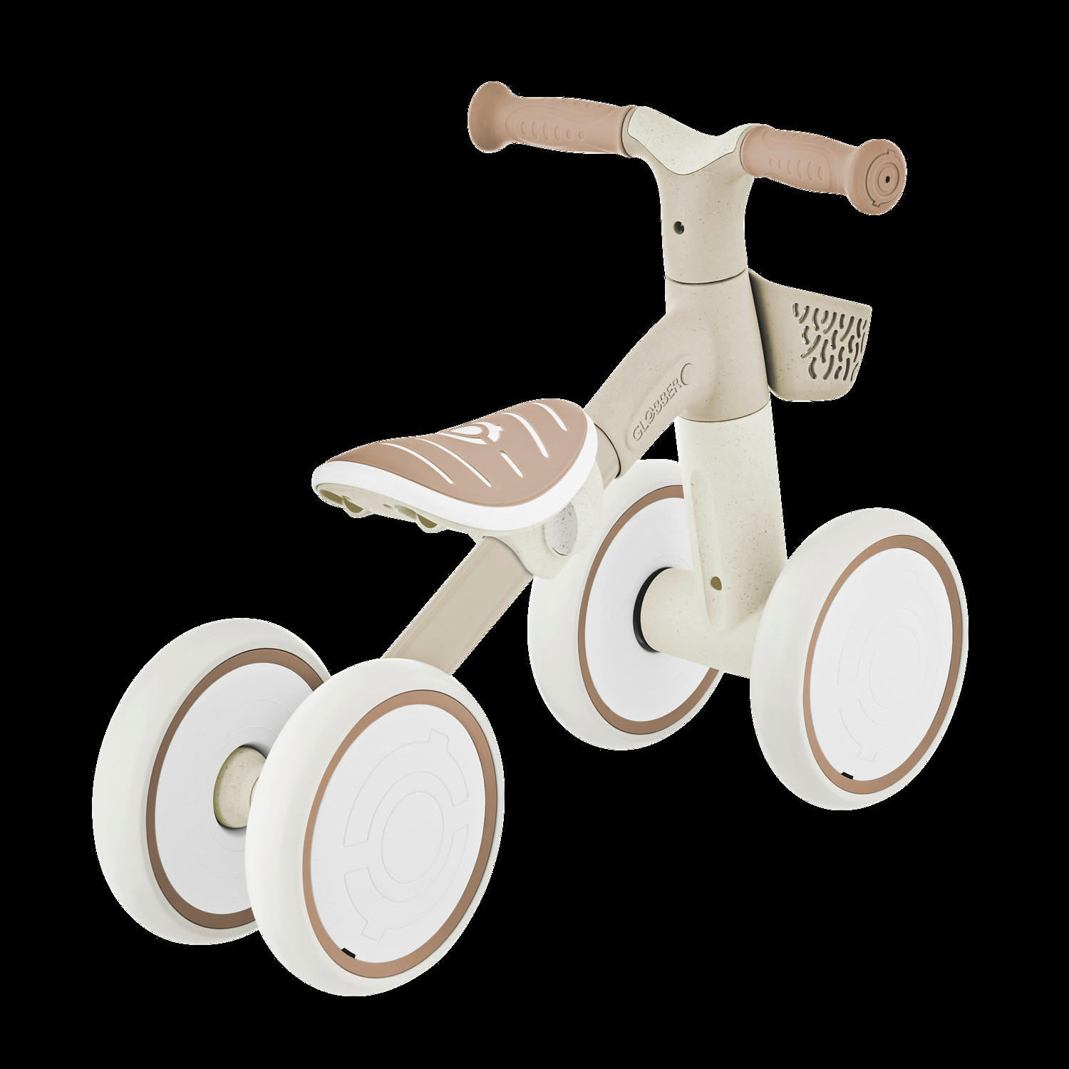 LAUFRAD LEARNING BIKE ECO  - Taupe, Basics, Kunststoff (57,9/22,7/42,1cm) - GLOBBER