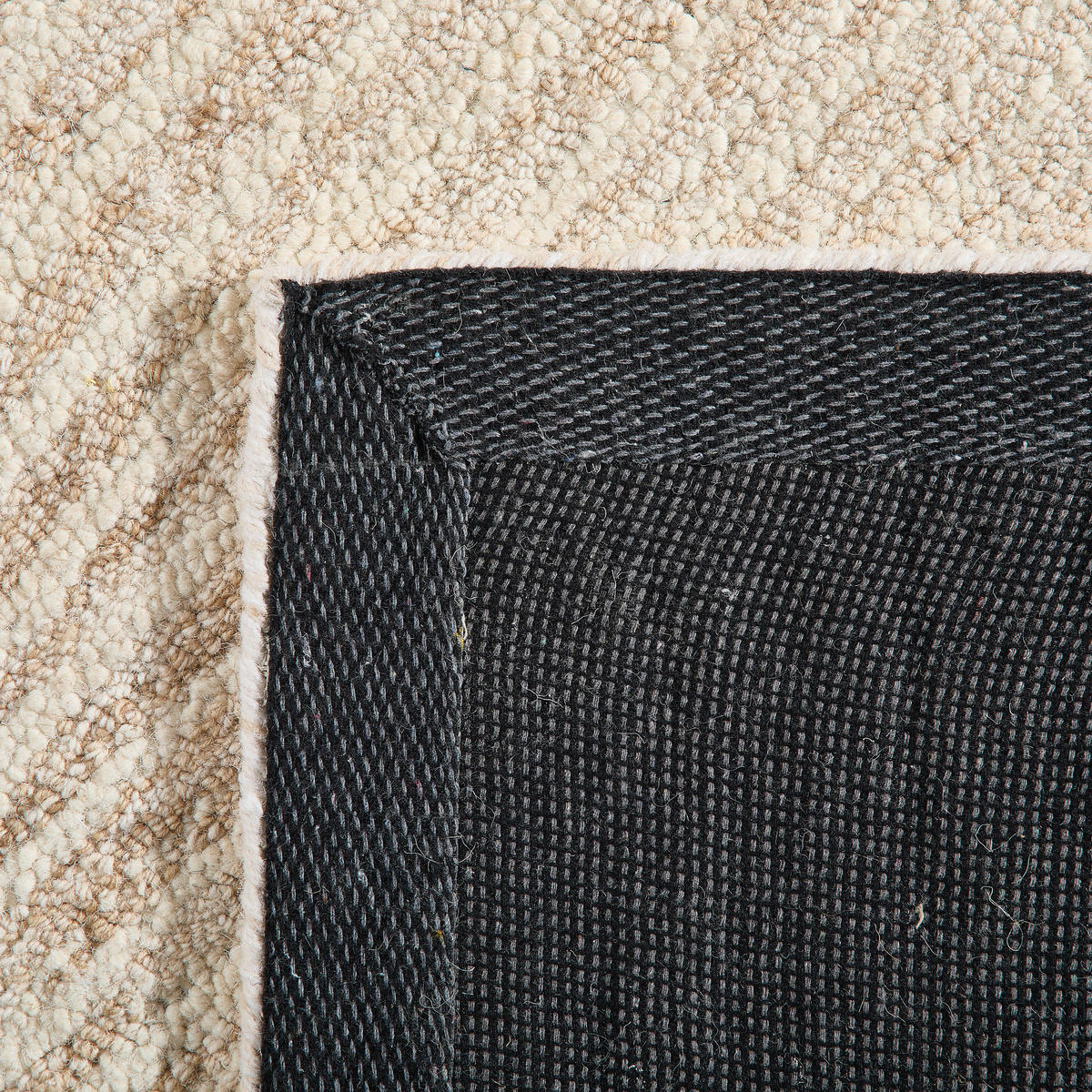 TUFTTEPPICH 160/230 cm Braun, Creme rechteckig  - Creme/Braun, Natur, Textil (160/230cm) - Novel