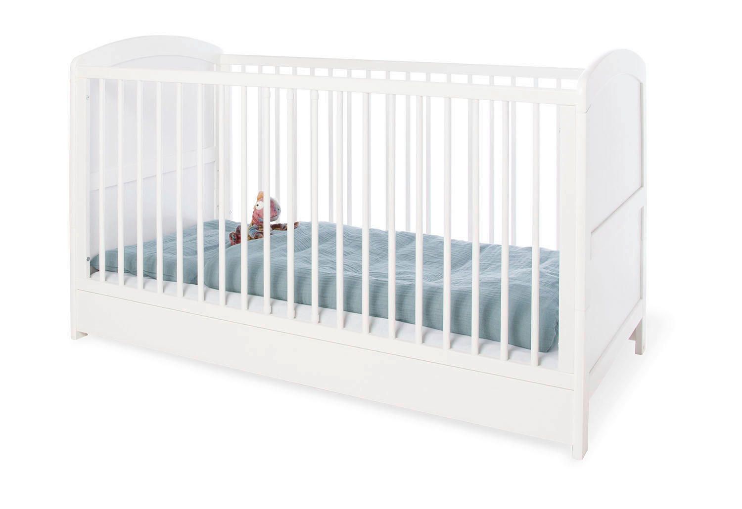 BABYZIMMER PINOLINO LAURA 2-teilig  - Weiß, ROMANTIK / LANDHAUS, Holzwerkstoff - Pinolino