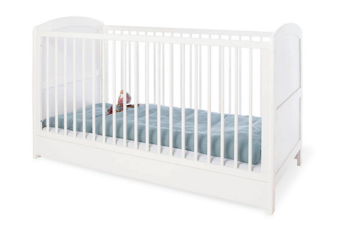 BABYZIMMER PINOLINO LAURA  - Weiß, Trend, Holzwerkstoff - Pinolino