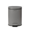 TRETEIMER PARA 5 L  - Graubraun/Schwarz, Basics, Kunststoff/Metall (21/29cm) - Blomus