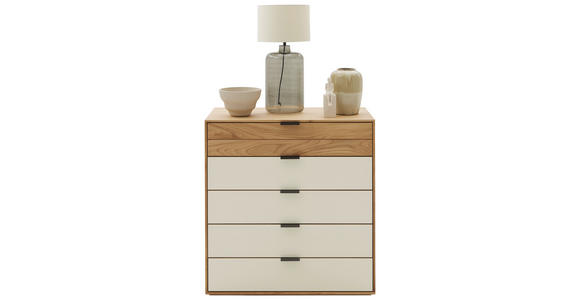 KOMMODE in 92/94,2/44 cm - Kaschmir/Eichefarben, Natur, Glas/Holz (92/94,2/44cm) - Valnatura