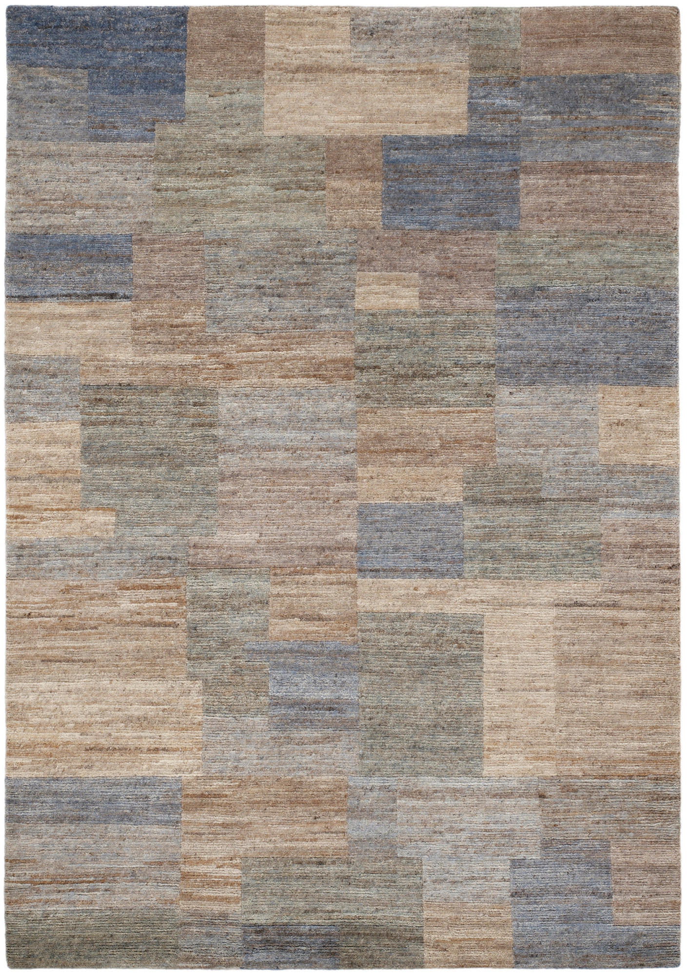 WOLLTEPPICH 250/300 cm Grau, Silberfarben  - Silberfarben/Grau, Design, Textil (250/300cm) - Cazaris