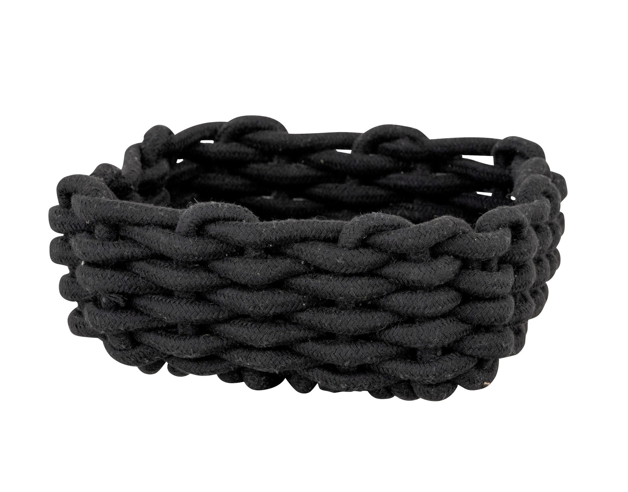 AUFBEWAHRUNGSKÖRBCHEN     - Schwarz, KONVENTIONELL, Textil (21,5/7,5/21,5cm) - Schöner Wohnen