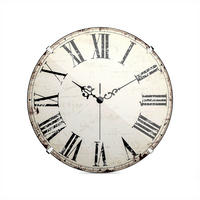 WANDUHR Weiß  - Weiß, Basics, Kunststoff (35cm)