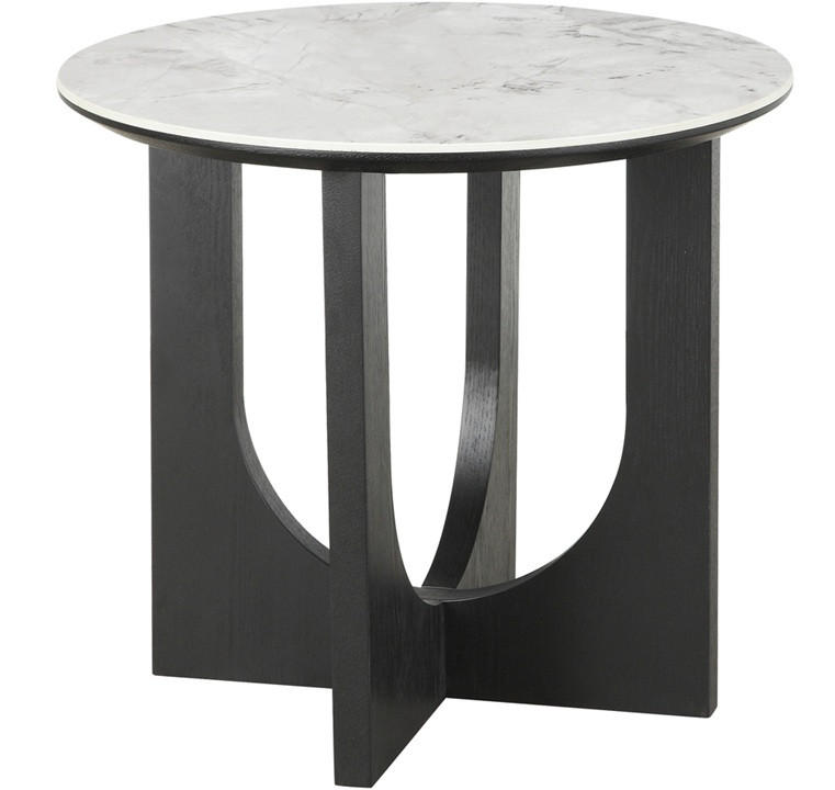 SOFFBORD i trä, keramik, trämaterial 50/50/45 cm  - vit/ljusgrå, Design, trämaterial/trä (50/50/45cm) - Best Price