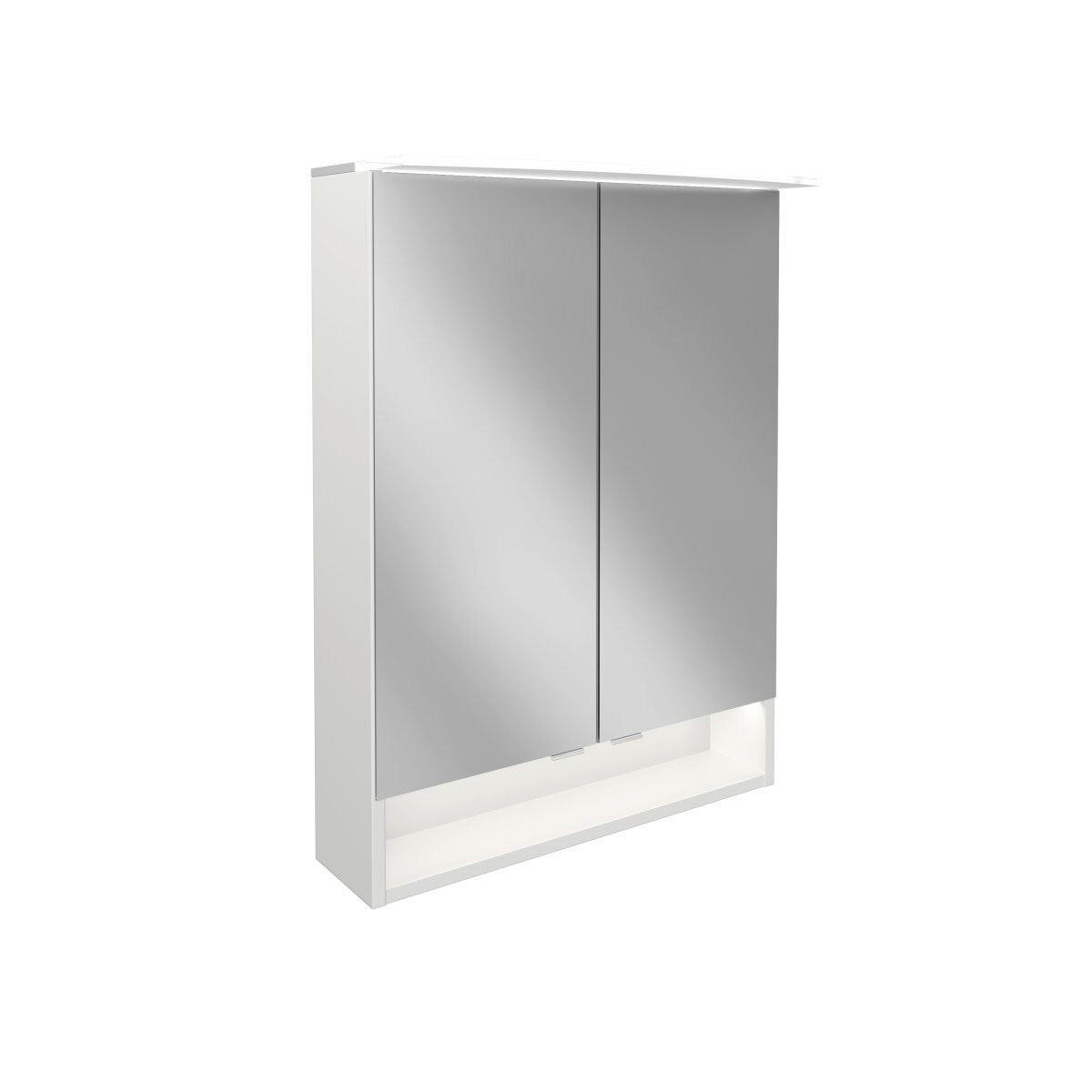 SPIEGELSCHRANK 60/81,2/26,3 cm  - Chromfarben/Silberfarben, Basics, Glas/Holzwerkstoff (60/81,2/26,3cm) - MID.YOU