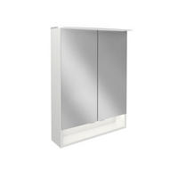 SPIEGELSCHRANK 60/81,2/26,3 cm  - Chromfarben/Silberfarben, Basics, Glas/Holzwerkstoff (60/81,2/26,3cm) - MID.YOU
