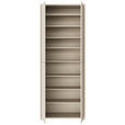 SCHUHSCHRANK Alice Springs  in 74,5/191,9/34,9 cm  - Sandfarben/Grau, MODERN, Holzwerkstoff/Kunststoff (74,5/191,9/34,9cm) - Xora