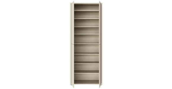 SCHUHSCHRANK Alice Springs  in 74,5/191,9/34,9 cm  - Sandfarben/Grau, MODERN, Holzwerkstoff/Kunststoff (74,5/191,9/34,9cm) - Xora