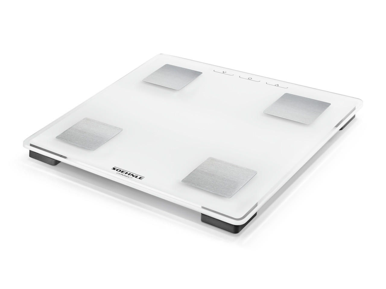 PERSONENWAAGE Shape Sense  - Weiß, Basics, Glas (30/30/2,4cm) - Soehnle