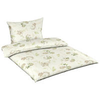 ÁGYNEMŰHUZAT-GARNITÚRA  - bézs/zsályazöld, Basics, textil (140ml) - Fleuresse